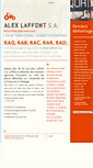 Mobile Screenshot of alexlaffont.com